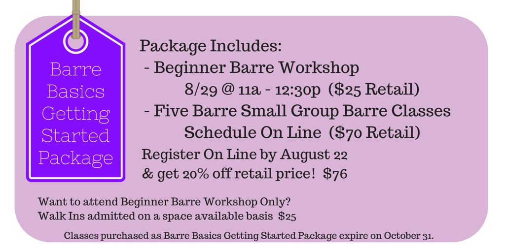 Barre Basics Package (1)